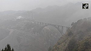 Stunning visuals of the world's highest railway bridge in J-K