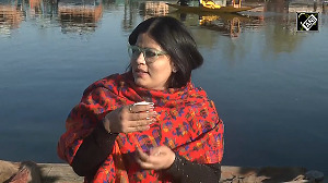 Tourists enjoy Shikara rides at Dal Lake in Srinagar