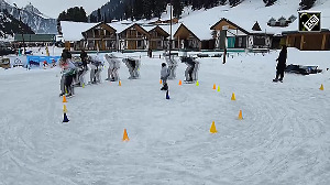 Winter sports made headlines in Sonamarg, Jammu and Kashmir