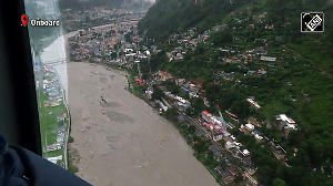 CM Dhami conducts aerial survey of cloudburst affected areas in Uttarakhand