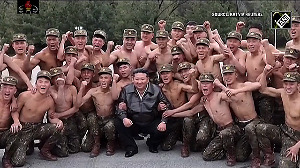 Kim Jong Un visits North Koreas most elite special forces unit, soldiers demonstrate martial arts