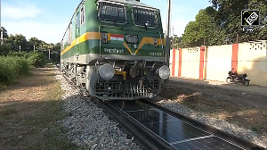 India Makes History! First-ever solar panel system installed between railway tracks at Varanasi