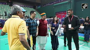 CJI Surya Kant, Kiren Rijiju, Arjun Ram Meghwal play at All-India Judges Badminton 2025