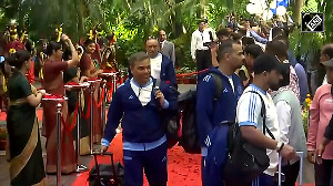 Team India arrives in Bhubaneswar ahead of 2nd ODI against England