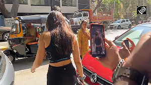 Saiee Manjrekar looks HOT in gym outfit