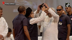 Watch: Nitish Kumar refuses to wear 'topi' at madrasa event