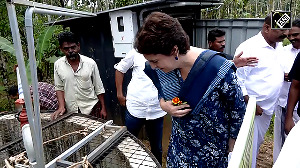 Priyanka Gandhi inaugurates drinking water project in Wayanad