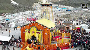 CM Pushkar Singh Dhami attends opening ceremony of portals of Kedarnath Temple
