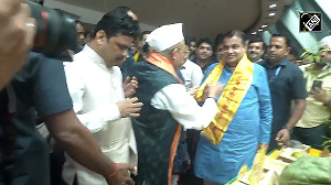 Nitin Gadkari attends 18th Mango Festival at Talkatora Stadium