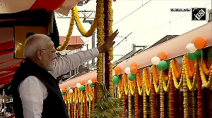 PM Modi flags off three new Vande Bharat trains from Bengaluru