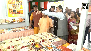 UP Chief Minister Yogi Adityanath inaugurates Gorakhpur Book Festival organised by National Book Trust