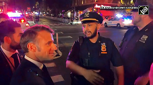 Macron calls Trump after motorcade blocks his car
