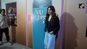Rhea Chakraborty looks stunning in a black blazer