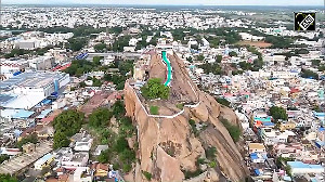 WATCH: Stunning Drone Footage of Ucchi Pillayar Lord Ganesha Temple