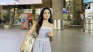 Donal Bisht was seen in a cute look at the airport and posed for the paps 