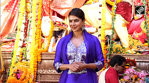 Priyanka Chopra visits Rani Mukerji-Kajol family's Durga Puja pandal in Mumbai