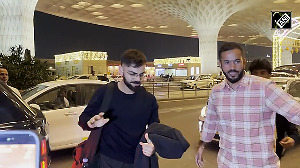 Virat Kohli spotted at Mumbai airport