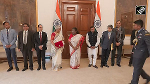 Budget 2025: FM Sitharaman meets President Murmu at Rashtrapati Bhavan