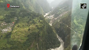 Uttarakhand: CM Dhami conducts aerial survey, inspects damages in cloudburst-hit areas