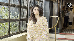 Daisy Shah arrives Mumbai to celebrate Raksha Bandhan with differently abled children