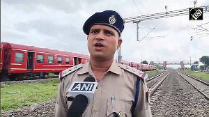Video: Engine of passenger train catches fire in West Bengal