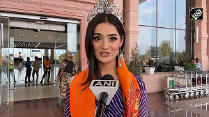 Miss Universe India Manika Vishwakarma arrives at Ayodhya Airport to seek blessings of Lord Ram