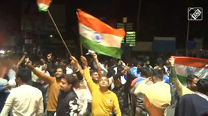 Fans echo India-India in Siliguri, celebrate Indias victory against South Africa in ICC World Cup