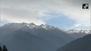 What a beauty! Snowfall in Kullu