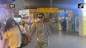 Mouni Roy spotted in a casual look at the airport