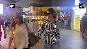 Mouni Roy spotted in a casual look at the airport