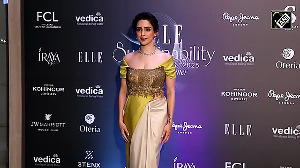 Sanya Malhotra sizzles in Indo-Western outfit