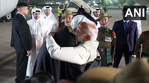 Watch: PM Modi personally receives Qatar Emir Al Thani at Delhi airport