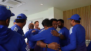 Emotional Gambhir Leads Dressing Room Celebrations!