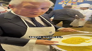 WATCH: Italian Foreign Minister Antonio Tajani Serves Risotto In Delhi