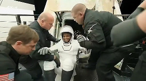 With big smile, Shubhanshu waves at camera as he exits Dragon spacecraft