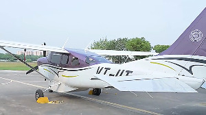 Aircraft for Delhi's cloud-seeding trial takes off from Kanpur