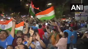 Mumbai celebrates India's Champions Trophy triumph