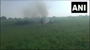 IAF Mirage 2000 fighter jet crashes near MP's Shivpuri