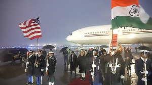 PM Modi lands in Washington, DC