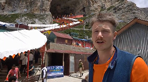 Foreign devotees of Lord Shiva undertake Amarnath Yatra in Jammu-Kashmir