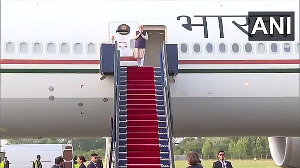 PM Modi lands in London for key talks with Keir Starmer