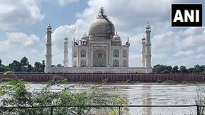 Taj Mahal Faces Rising Yamuna Waters Post Heavy Rains