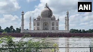 Taj Mahal Faces Rising Yamuna Waters Post Heavy Rains