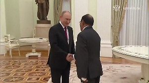 Putin received Doval at the Kremlin