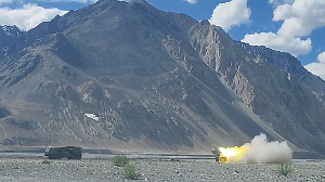 Watch: How India's Akash Prime missile downs aerial targets in Ladakh