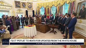 Trump celebrates Diwali at White House, claims he spoke to PM Modi