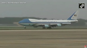 US President Donald Trump emplanes for Israel