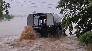 Army Deploys ATOR N1200 Beast for Amritsar Flood Rescue - Watch