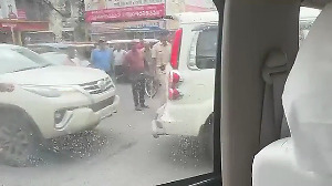 Video: Bengal LoP Suvendu Adhikari's convoy attacked in Cooch Behar