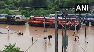 Roads waterlogged, railway station flooded as heavy rain lashes Rajasthan